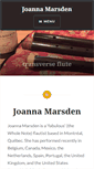Mobile Screenshot of joanna-marsden.com